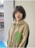 グレージュボブ