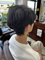 ヘアサロンナンバーワンクラブ上和田本店&nbsp;シースルバング分けスタイル