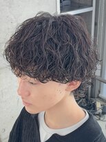 レタッチ バイ フィフス 銀座(RETOUCH by fifth)&nbsp;銀座ツイストスパイラルパーマレットヘアマッシュウルフカット