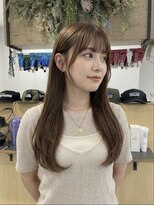 チオ(Chio)&nbsp;【富山】ベージュブラウン系透明感ツヤ感ストレート