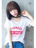 【aL-ter LieN】カジュアルに☆ストレート前下がりボブ　TAKU