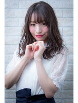 ヘアーアートシフォン 川口東口店(hair art chiffon) グラマラスカール&トーナメントの簡単スタイリング重めスタイル