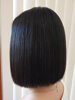 セットアップ 倉敷美和店(SET-UP) サラサラ艶ストレート 縮毛矯正 黒髪ボブ