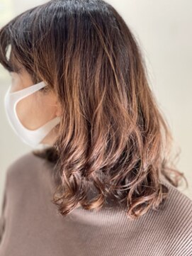 ヘアーアンドチャット リンク 三軒茶屋店(hair&chat LINK) お手入れ楽チンゆるふわパーマスタイル