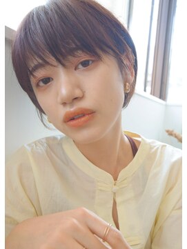 コクウ(cocu) ショート×オレンジベージュ