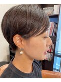 耳掛けベリーショート