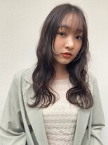 ゼンコー キチジョウジ シェール(ZENKO KICHIJOJI chere) 顔まわりレイヤー/シースルーバング/グレージュアッシュ