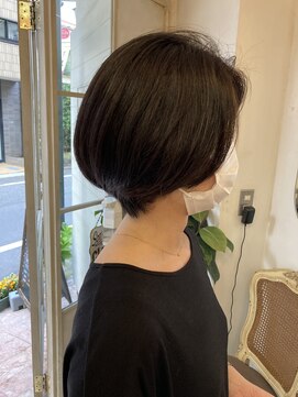 アミュレ(Amule) 愛され大人ガーリー2wayバングショートボブ30代40代梅ヶ丘美容室