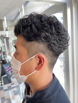 ラグーン(LAGOON)&nbsp;メンズ/刈り上げ/パーマ/ニュアンスパーマ/メンズパーマ