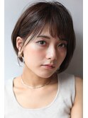 [Garland/銀座]☆エアリーな透け感ショート☆ 