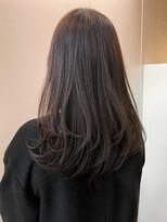 縮毛矯正ロングレイヤー*髪質改善トリートメント*髪質改善カラー