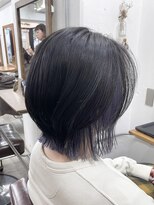 リッカ(RICCA)&nbsp;【インナーカラー】ネイビーブラック×アメジストラベンダー♪