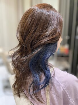 ユウヘアー 師勝店(U Hair) 【U Hair】ワンポイントデザインカラー