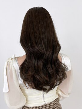 アイティーバイアルバム 下北沢店(IT by ALBUM) くびレイヤー美髪レイヤーロングアッシュブラック_ba486551