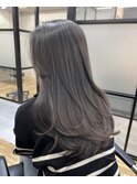 うるちゅる髪に髪質改善される髪質改善×似合わせカラー/元住吉