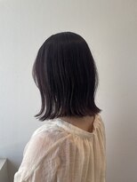 サラ ビューティー サイト 古賀店(SARA Beauty Sight) ミディアム/ナチュラルボブ/暖色カラー/レッドカラー