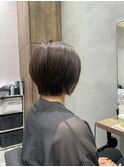 丸みショートボブ