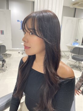 エアー 青山(AIR) 顔まわりカットサイドバング