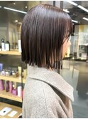 前髪/アンブレラカラー/こなれミディ/イメチェン/ぱっつんボブ