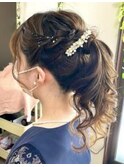 ゆるふわポニーテール【ヘアセット/新横浜】