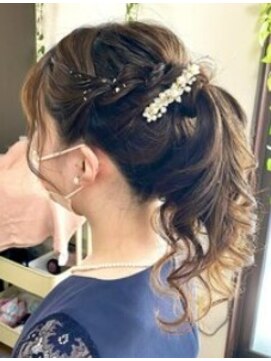 ジェネータ 新横浜店(GENETA) ゆるふわポニーテール【ヘアセット/新横浜】