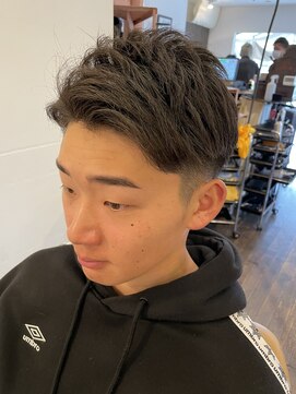 ボイスバーバー 高野店(VOICE BARBER) 爽やかアップバング