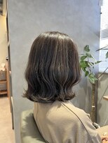 ビス フルール 日暮里店(Vis fleur)&nbsp;大人ショートボブ/白髪ぼかしハイライト