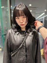 ギグスダブル 栄久屋大通店(gigs double)&nbsp;ミディアムレイヤー/ウルフ/透明感カラー