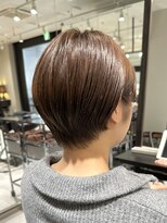 ラボー ノースプラザ店(LA'BO) 【LA'BO三浦】暖色丸みショート