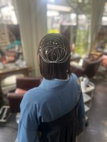 バイブアンドアネックス(VIBE & ANNEX)&nbsp;卒業式水引ヘアセット