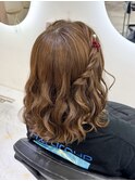 ねじりハーフツイン