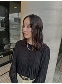 コテ巻きパーマ