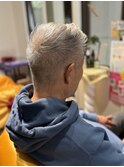 若見えアップバングショート