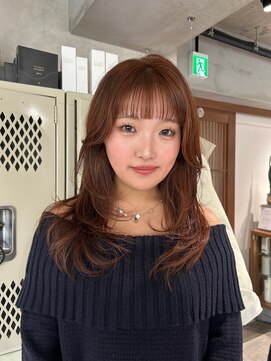 ハイプ(HYPE) 【藤沢/湘南】オレンジカラー/オレンジブラウン/レイヤーカット