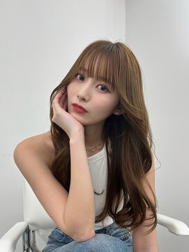 アマトウキョウ アユンチェ(AMA TOKYO×AYUNCHE) 韓国スタイル/ナチュラルくびれへア_くびれ巻き_レイヤーカット