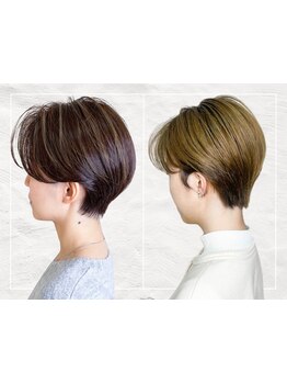 【下北沢駅南西口徒歩1分】360°まとまり扱いやすいスタイルに。最も小顔で可愛く*[ショート/ショートボブ]
