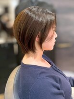 ワン バイ ジエクト(One by The Ect)&nbsp;【似合わせボブ】くすみベージュ/髪質改善カラー/刈り上げボブ