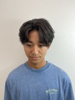 ステージ(STAGE)&nbsp;センターパート　ニュアンスパーマ