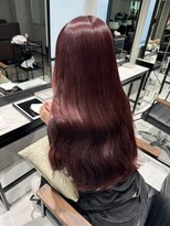 フォルテ 草薙店 ピンクブラウン 髪質改善トリートメント 韓国巻き