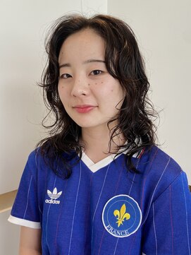 ビファインクーアヴェダ(Be fine coo AVEDA) ニュアンスパーマ レイヤーパーマ