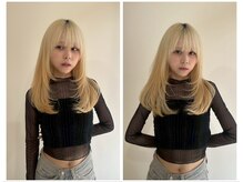 レイヤーカットで簡単スタイリング♪[千葉/千葉駅/京成千葉駅/髪質改善/ボブ/レイヤー/縮毛矯正/ブリーチ