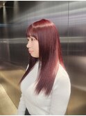 黒髪/クラゲヘアー/オリーブグレー/小顔/ココアベージュ/栄