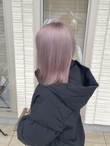 リアン(LIAN)&nbsp;ハイライトカラーミルクティーベージュケアブリーチダブルカラー