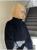 抜きっぱなし切りっぱなし【ブロンドボブ】