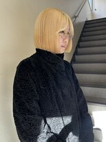 スイ(suii.) 抜きっぱなし切りっぱなし【ブロンドボブ】
