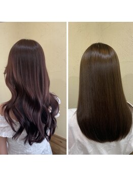 プア(PUA)の写真/「可愛く、でも甘すぎない透明感カラー」、さりげないのにちゃんと可愛い透明感カラーで愛され女子に。