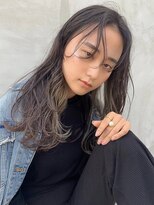 スリー バイ ベルベット 博多(THREE... by velvet) シアグレージュイヤリングーカラー