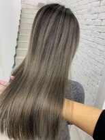 リコヘアー(LiCO HAIR)&nbsp;那覇/イメチェン/ピンクベージュ/アンブレラカラー/前髪