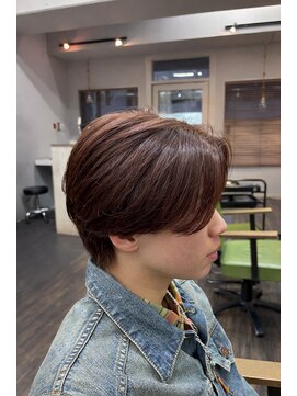 メンズ レオ 天六店(men's LEO) 暖色系ブラウンカラー