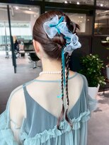 シオン(shion) ロング韓国ヘアおくれ毛前髪カット_ba571811